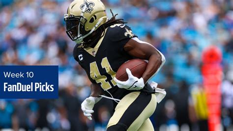 week 10 fanduel optimal lineup|FanDuel Picks Week 10: Best NFL DFS lineup advice for daily .